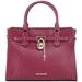 Michael Kors Bags | Michael Kors Hamilton Small Leather Satchel One Size Dark Cherry New | Color: Red | Size: Os