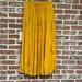 Anthropologie Skirts | Maeve Anthropologie Carnacion Textured Maxi Skirt Yellow Size Small Guc | Color: Yellow | Size: S