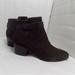 Coach Shoes | Coach Patricia Chocolate Brown Booties In A Size 7 1/2 | Color: Black/Brown | Size: 7.5