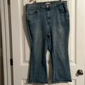 Levi's Jeans | Levis High Waisted Crop Flare Jeans Size 18w | Color: Blue | Size: 18w