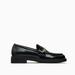 Zara Shoes | Never Worn - Zara Black Chain Loafers - Size 10 | Color: Black | Size: 10