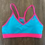 Nike Intimates & Sleepwear | Blue & Pink Nike Sports Bra | Color: Blue/Pink | Size: M
