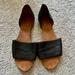Madewell Shoes | Madewell Thea Women’s Size 9 Black Leather D'orsay Sandal Flats | Color: Black | Size: 9