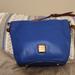 Dooney & Bourke Bags | Leather Bucket Bag | Color: Blue/Tan | Size: Os