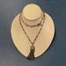 J. Crew Jewelry | Long Tassel Antique Gold Necklace | Color: Gold | Size: Os