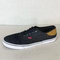 Levi's Shoes | Levi's Like New Men's Casual Charcoal/Black Wash Denim Sneakers - Size 13 | Color: Black | Size: 13