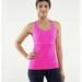 Lululemon Athletica Tops | Lululemon Size 4 Run Fast Track Tank Top Pink Racerback Activewear Classic Sport | Color: Pink | Size: 4