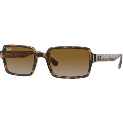 Ray-Ban Benji RB2189 Sunglasses Havana On Transparent Brown Grey Gradient Yellow 54 RB2189-1292W1-54