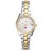 Women's Fossil Virginia Tech Hokies Scarlette Mini Two Tone Stainless Steel Watch