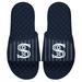 Youth ISlide Navy Chicago White Sox Cooperstown Pinstripe Logo Slide Sandals