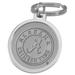 Silver Alabama Crimson Tide Splitwire Key Ring