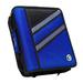 Case·it Z-Design Zippered Binder with Tab File, D-Ring, 1-1/2 Inches, Blue