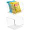 Open Plastic Storage Bins Clear Pantry Organizer Box Containers