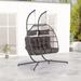 Outdoor Rattan Furniture Hanging Chair Egg Chair