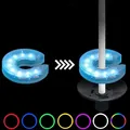 Golf Hole Lights 7 Color Adjustable Glowing LED Battery Powered Golf Cup Light Waterproof Golf Hole
