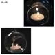 Crystal Glass Candle Holders Hanging Candle Stand Glass Vases Creative Home Decorative Candle Stand