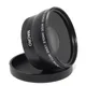 CAENBOO 0.45x37mm 43mm 46mm 49mm 52mm Wide Angle Macro Lens Wide-Angle Camera Lens For Canon EOS