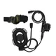 Tactical Bowman Elite II Headset Earpiece U94 PTT for Kenwood TK2107 Baofeng UV-5R BF-888S UV 6R