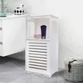 Bathroom Cabinet Floor Standing Shelf Storage Cabinet Shower Shelf Sundries Home Furniture Storage