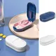 Pilulier avec boîte de rangement invisible portable 2 en 1 mini tablette de médicaments