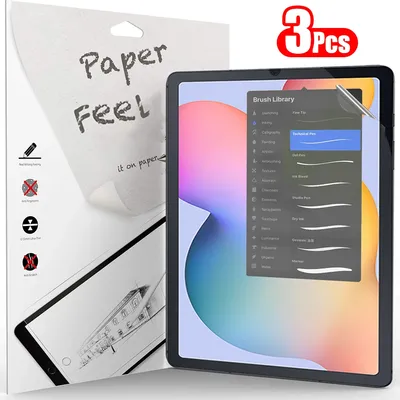 3Pcs Paper Feel Like Screen Protector for Samsung Galaxy Tab S7 S8 S9 Plus Ultra A9 Samsung tab S6