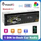 PodoNuremberg-Autoradio stéréo FM 1 DIN récepteur SD USB 12V lecteur MP3 intégré au tableau de