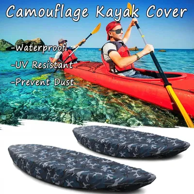 Universal Kayak Covers UV Protection Canoe Cover Waterproof Oxford Kayak Accessories Multiple Sizes