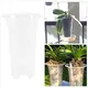 5 Inch 8Pcs Clear Flower Pot Planter Plastic Orchid Pot with Holes Tall Plant Pots for Home Flower