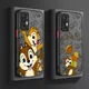 Chip 'n' Dale Cute Coque de téléphone translucide conviviale rée pour Xiaomi Mi 13 12 12T 11T 11 11i