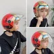 Casque de moto Spider-man pour enfants visage ouvert casque de sécurité pour enfants protection