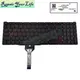 RU/Russian US Backlit Keyboard for Acer Nitro 5 AN515-56 AN515-57 Gaming Laptop Keyboards Red Light