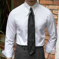 Chemise d'affaires décontractée pour hommes chemise décontractée pour hommes vêtements coréens