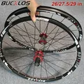 BUCKLOS Carbon Hub Wheelset 26/27.5/29 Inch Mtb Wheel Set Disc Brake Mountain Bike Wheels QR TA