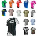 Hpit Fox-Maillot de cyclisme à manches pour VTT T-shirt de motocross vêtements de vélo de
