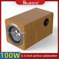 Active HIFI Subwoofer 6.5 Inch Woofer 100W Audio Speaker for Amplifier Home Theater Loudspeaker