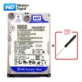 Original Disassembled USED Hard Drive For WD Brand 500Gb 2.5" HDD SATA 3Gb-6Gb/s 8-16M 5400-7200RPM