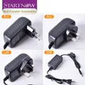 Stellungs Netzteil AC Adapter EU AU UK Weiblichen Zu N Männlichen 5V DC Power Kabel Splitter Für