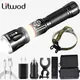 High Quality XM-L2 U3 & COB Led Flashlight Torch Aluminum Alloy Waterproof 18650 Battery Zoomable