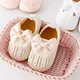 Baby Spring and Autumn Shoes Cute Bowknot for Toddler Girl 0-9-18 Months Infant Shoe Soft Breathable