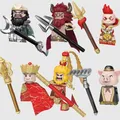 New The Journey To The West Anime Cartoon Block Mini Action Toy Figures Assemble Children's Toys