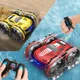 2 In 1 Rc Car Toy Water Tank 2.4G Remote Control Waterproof Stunt Car 4wd Vehicle Amphibious Auto