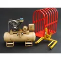 1:35 Resin Model Resin Air Compressor Scene Requires Manual Drawing Model Assembly Kit