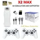 X2 MAX Video Game Console 128G Built-in 40000 Retro Handheld Game Player Console Wireless Controller