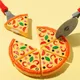 Simulation Kunststoff Pizza Essecke Kind Spielzeug Kinder Pizza Schneiden Spielzeug Küche so tun