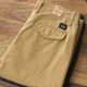 8229 # Frühling Herbst New American Retro Twill Amekaji Chino Cargo hose Herren einfache Baumwolle