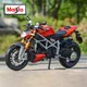 Maisto 1/12 Ducati Streetfighter S Motorrad Modell Fahrzeug Sammlung Autobike Shork-Absorber Off