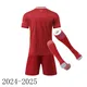 2025 Kinder Fußball Trikot Jungen Jugend Fußball Trikot Adulti Home und Away Shirt Shorts Socken