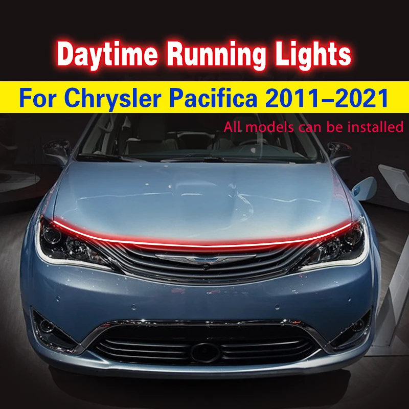 1 LED Licht Für Chrysler Grand Voyager Pacifica 2011-2021 LED Fahren Lichter Universal Auto Flexible Dekorative Atmosphäre Lampen Image