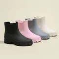 2023Fashion Chelsea Short Barrel Rain Shoes stivali da pioggia versatili da donna stivali da acqua