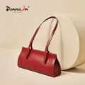 Donna-in francese moda Donna spalla ascellare borsa in pelle divisa rossa Donna morbida borsa 2023